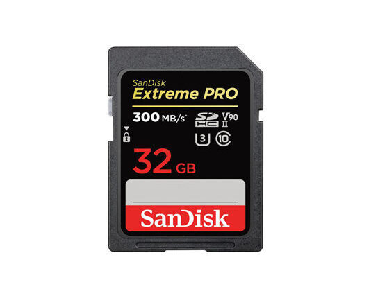 SanDisk ExtremePro SDHC-II 32GB V90