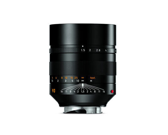 Leica Summilux-M 90mm F1.5 ASPH. schwarz eloxiert