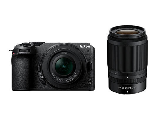 Nikon Z 30 DX 16-50mm F3.5-6.3 VR + DX 50-250mm F4.5-6.3 VR - 3 Jahre CH Garantie inkl. Nikon Sofort-Rabatt