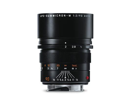 Leica APO-Summicron-M 90mm F2.0 ASPH. schwarz eloxiert