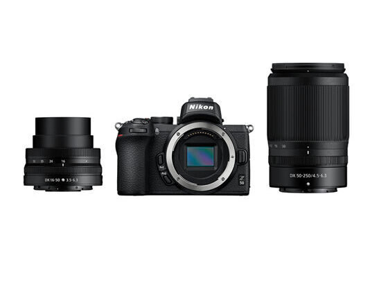 Nikon Z50 DX 16-50mm F3.5-6.3 VR + DX 50-250mm F4.5-6.3 VR - 3 Jahre CH Garantie inkl. Nikon Sofort-Rabatt