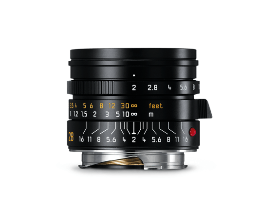 Leica Summicron-M 28mm F2.0 ASPH. schwarz eloxiert